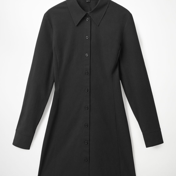 COPY - COS Cotton Tailored Shirt Dress - Picture 2 of 7
